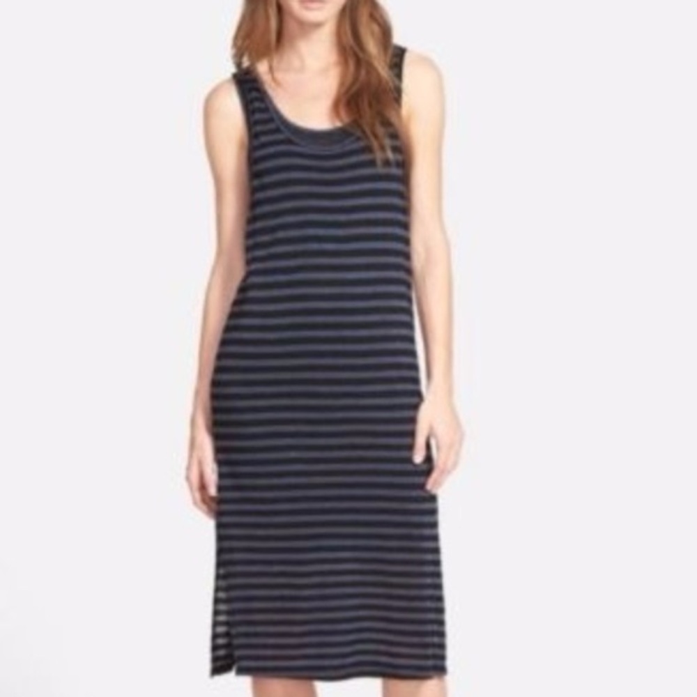 Splendid Monterosso Stripe Layered Dress Size Small‎